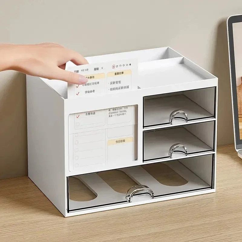 Desktop Drawer Organizer Storage Box - Office Desk Organizer