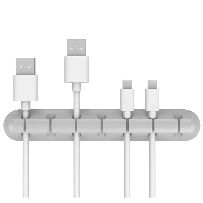 Silicon Desk Cable Organizer Clip