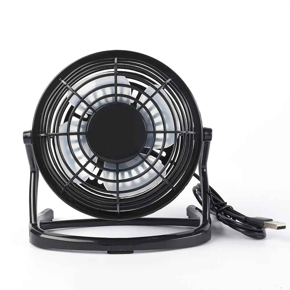 Mini USB Desk Fan - Adjustable Quiet Cooling Fan