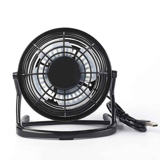 Mini USB Desk Fan - Adjustable Quiet Cooling Fan