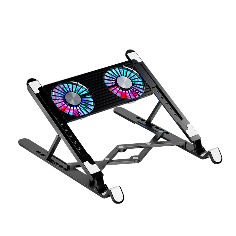 Adjustable Laptop Cooling Stand with Dual / Quad Fan