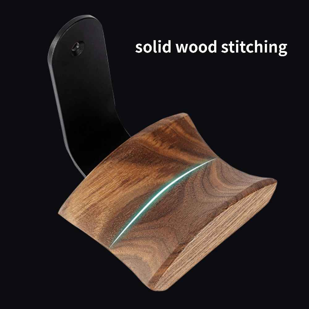 Wood 7 Aluminum Headphone Stand - Desk Headset Holder