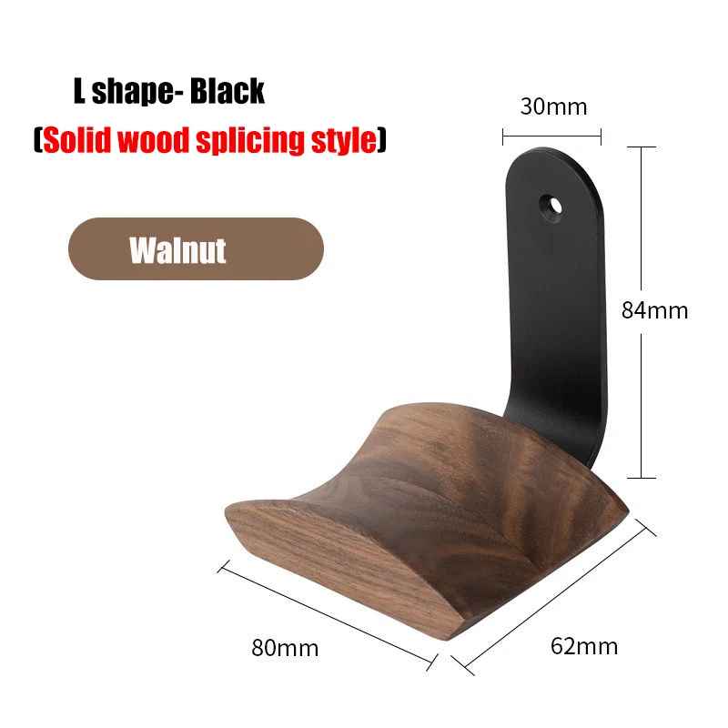 Wood 7 Aluminum Headphone Stand - Desk Headset Holder