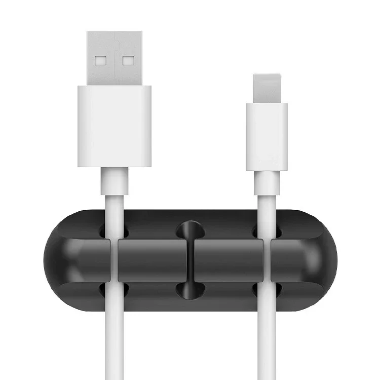 Silicon Desk Cable Organizer Clip