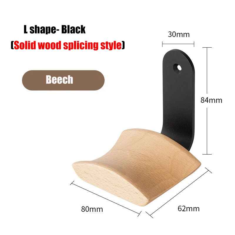 Wood 7 Aluminum Headphone Stand - Desk Headset Holder